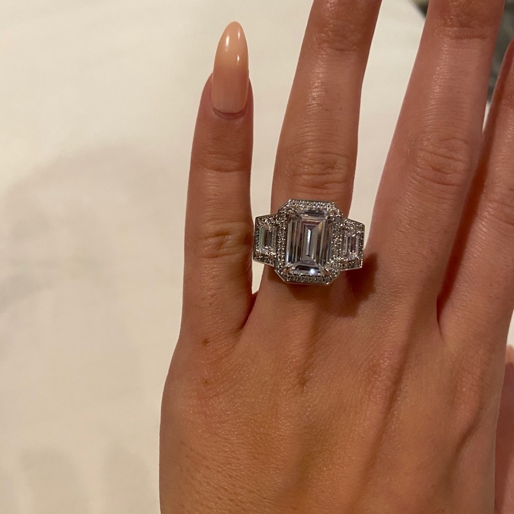 14k diamond ring